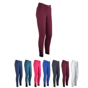 Reitleggings für Mädchen und Jungen, silikon-vollbesatzte Reithose, bequem, atmungsaktiv und elastisch, ideal für das Reiten oder Trainieren