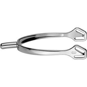 Sprenger Ultra fit Sporen, Edelstahl rostfrei, 25 mm abgerundet - Einzigartige Passform und Design, für Pferde optimiert.