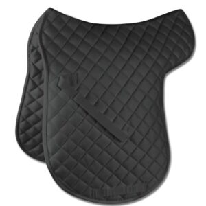 Qualitativ hochwertige Satteldecke mit guten Atmungsaktivität und Schweißabsorption für maximalem Komfort bei Pferden.