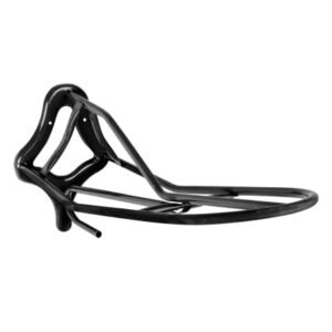 WALDHAUSEN Sattelhalter Classic, schwarz - Robuster Halter mit Metallkonstruktion und breiter Auflagefläche für sicheren Sitz des Sattels