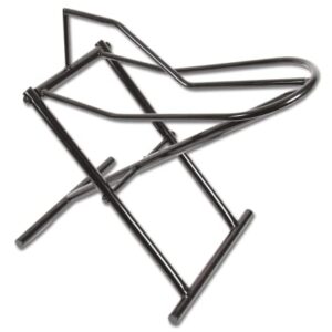 Praktischer und sicherer Sattelständer für unterwegs, Metall, schwarz