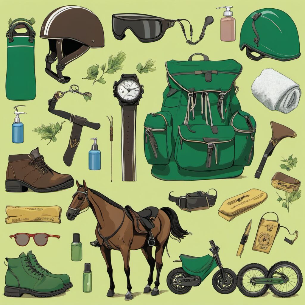 Transport-Ausrüstung für Reiter - Geschenkidee zum Reiten