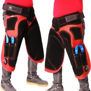Hufschmied-Schürze aus hochwertigem Wildleder mit praktischen Taschen und Magnet für Werkzeugaufbewahrung