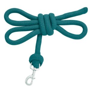 Führstrick für Pferde, Anbindestrick mit Karabinerhaken oder Panikhaken, 2 Meter lang, viele Farben erhältlich