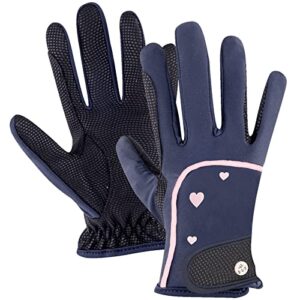 Reithandschuh für Kinder, Metropolitan Heart von ELT, atmungsaktive Materialien und elastische Verbundstoffe