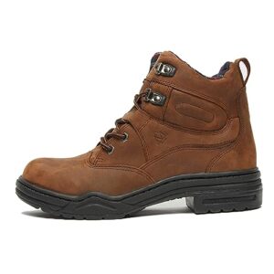 Bequeme Reitschuhe Mountain Rider Classic in Braun mit atmungsaktiver Leder-Außenhaut und ergonomisch gestalteter Sohle