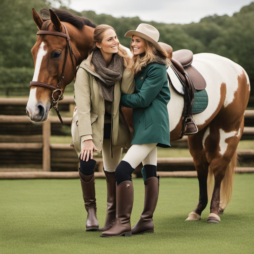 Schutzstiefel von ARIAT, HKM und Imperial Riding für verschiedene Anlässe wie Allwetter-Stiefel, Stall- oder Mucker-Stiefel.