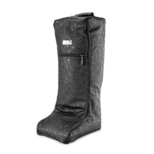 UNIQHORSE Stiefeltasche Sparkle, tasche für Reitstiefel, sicher und trocken verstauen, innovatives Abluftsystem, robustes Material, ideal für Reiter