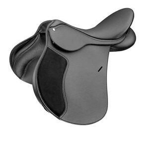 Vielseitigkeitssattel WINTEC 250, hochwertiger Rittsattel mit schwarzen Design und optimaler Balance zwischen Stabilität und Beweglichkeit