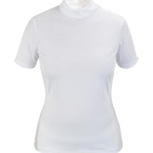 Elegantes Damen Reit-Shirt mit funktionalem Material, atmungsaktiv und bequem für Turnier und Reitsport