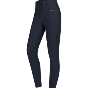 Hochwertige Reithose von ELT, tiefblau, Größe 42, hochelastisch und atmungsaktiv