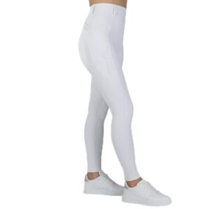 Bequeme und robuste Reitleggings Champions White M für Frauen - perfekt für jeden Reiterinnen, der nach einem komfortablen Hosenbein sucht.