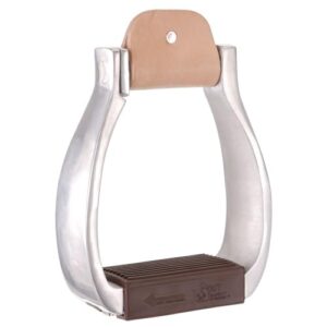 Tough 1 EZ Out Sicherheitssteigbügel mit federbelastetem Außenspanner und Gummigriff-Lauffläche, ideal für Menschen mit besonderen Bedarf oder Körpergrößen bis 7,6 cm Halsumfang