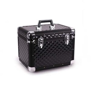 UNIQHORSE Putzbox Curve Black Pearl - perfekte Putzbox für Pferd mit elegantem Design und schwarzem Lack, verstellbare Sitzplatten und hohe Seitenwände, produziert in Deutschland