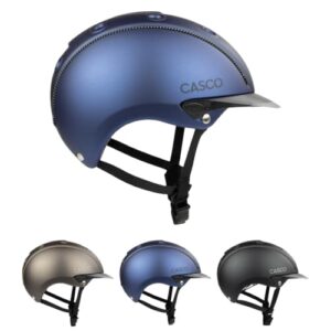 RL24 - Reithelm Mistrall-1 von Casco inkl. Schutzbeutel – Leicht, optimal belüftet & perfekter Sitz – Reiterhelm in Prime Marine matt – Größe M (54-58cm)