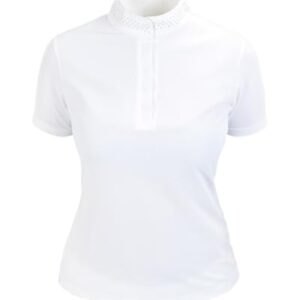 Damen Turniershirt München - leichtes und atmungsaktives Reit-Shirt für Damen zum Training und Wettbewerb im Sommer