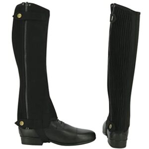 EKKIA Riding World Amara Mini Chaps für Kinder - bequeme und stilvolle Beinschutzschuhe für Reiterkinder ab 10 Jahren