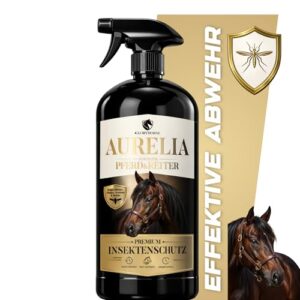 GLORYHORSE Premium Insektenschutz für Pferd & Reiter, effektiver Schutz gegen Fliegen, Bremsen, Mücken und Zecken, sanft auf Haut und Fell