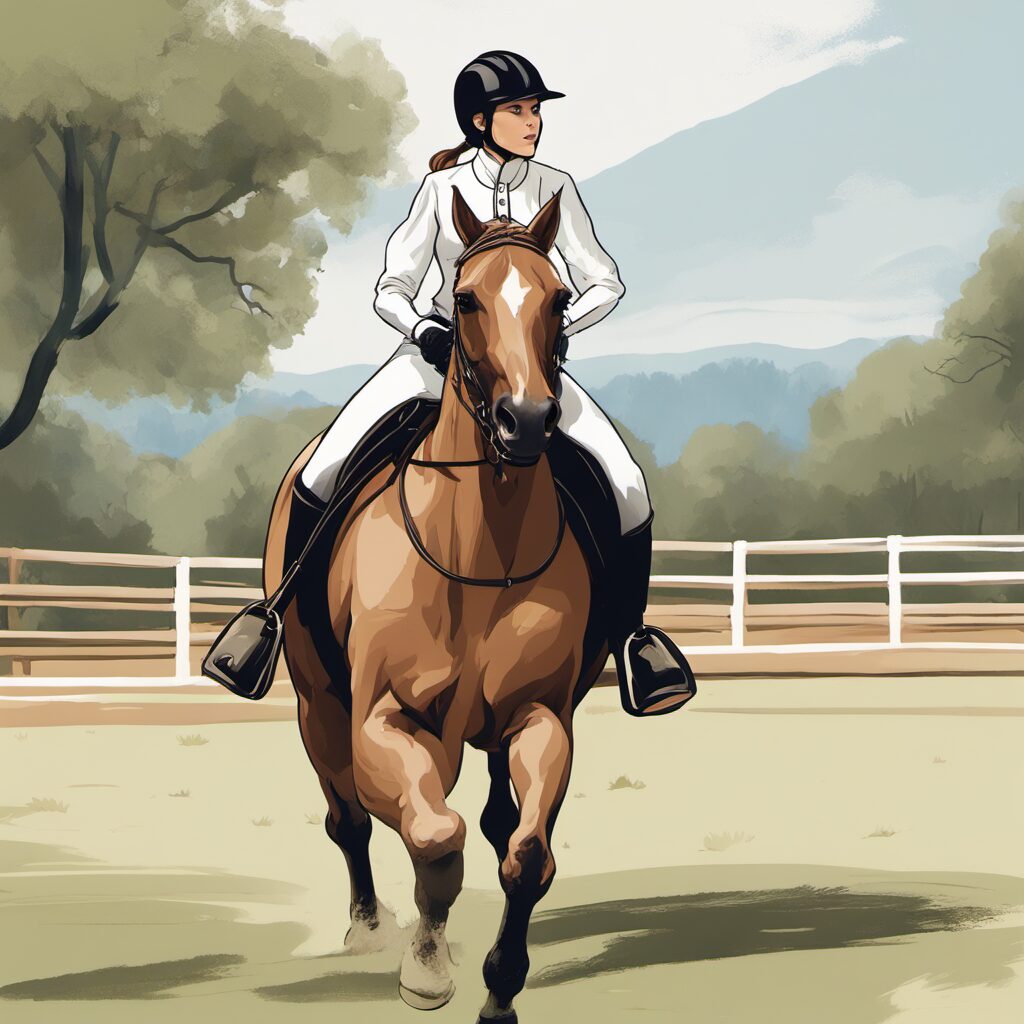 Turnierbluse für Frauen - Komfort, Stil und Funktion für das Reiten
